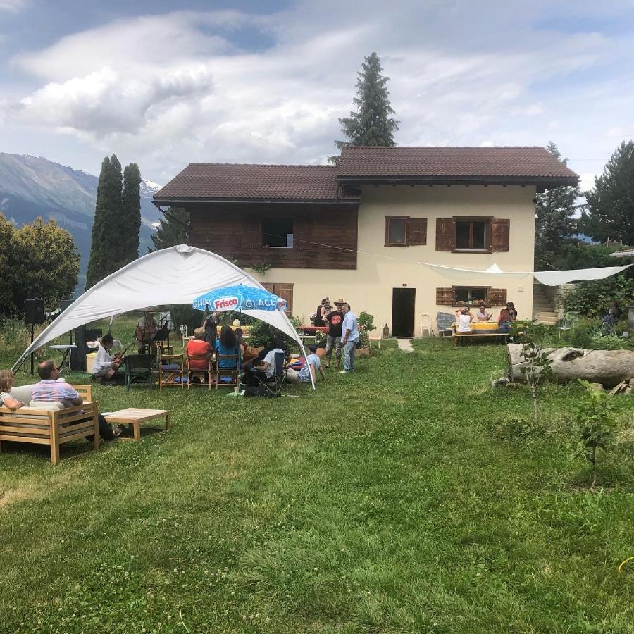 Domaine Bellevie Bnb Vex Dış mekan fotoğraf