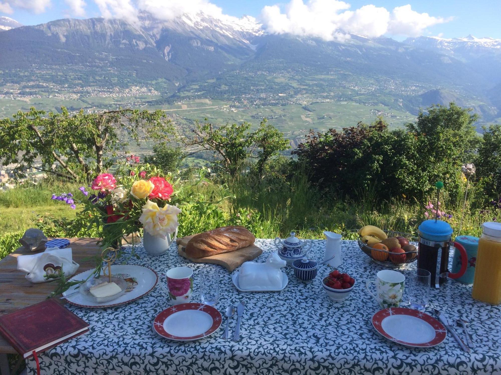 Domaine Bellevie Bnb Vex Dış mekan fotoğraf