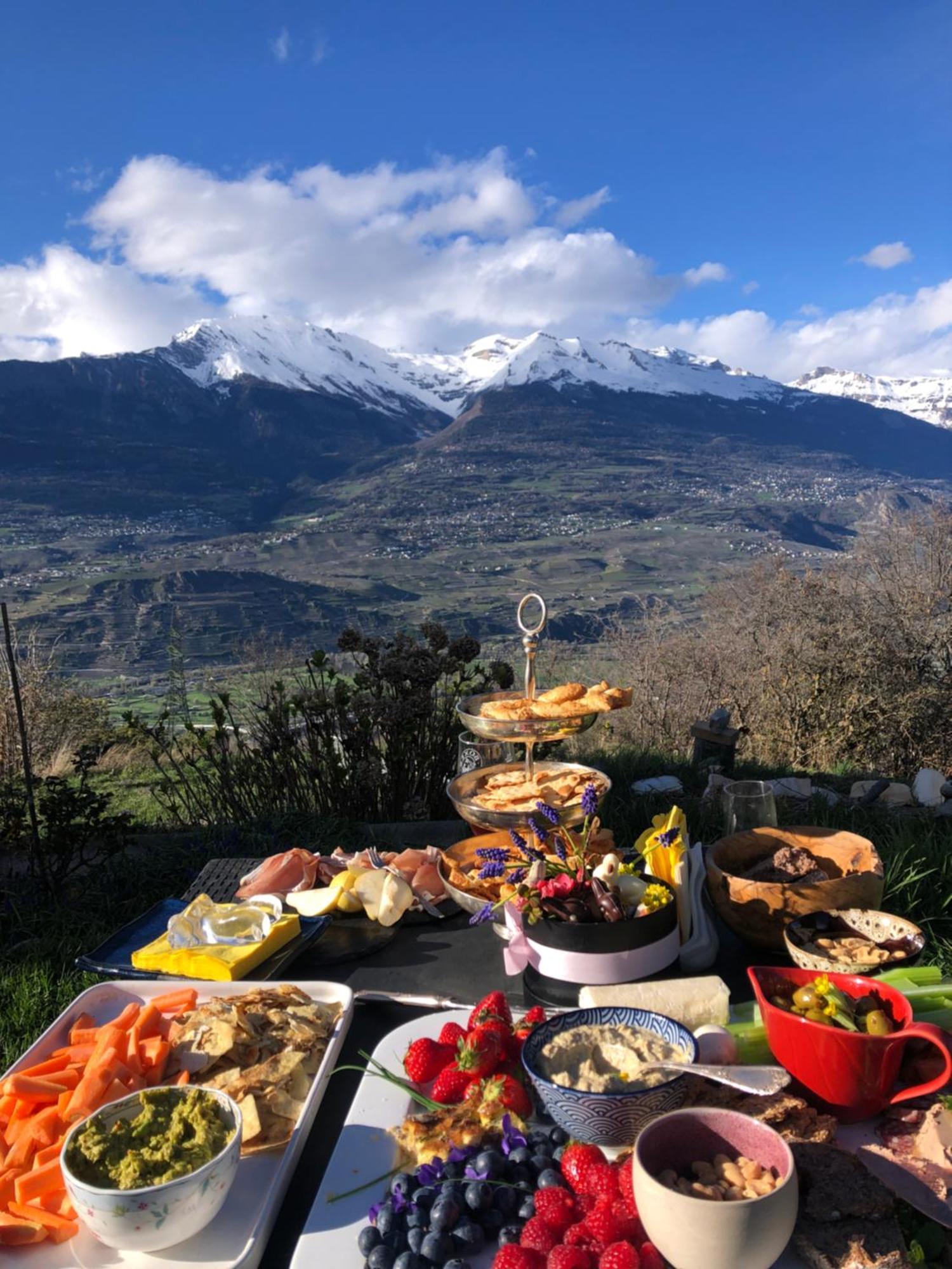 Domaine Bellevie Bnb Vex Dış mekan fotoğraf