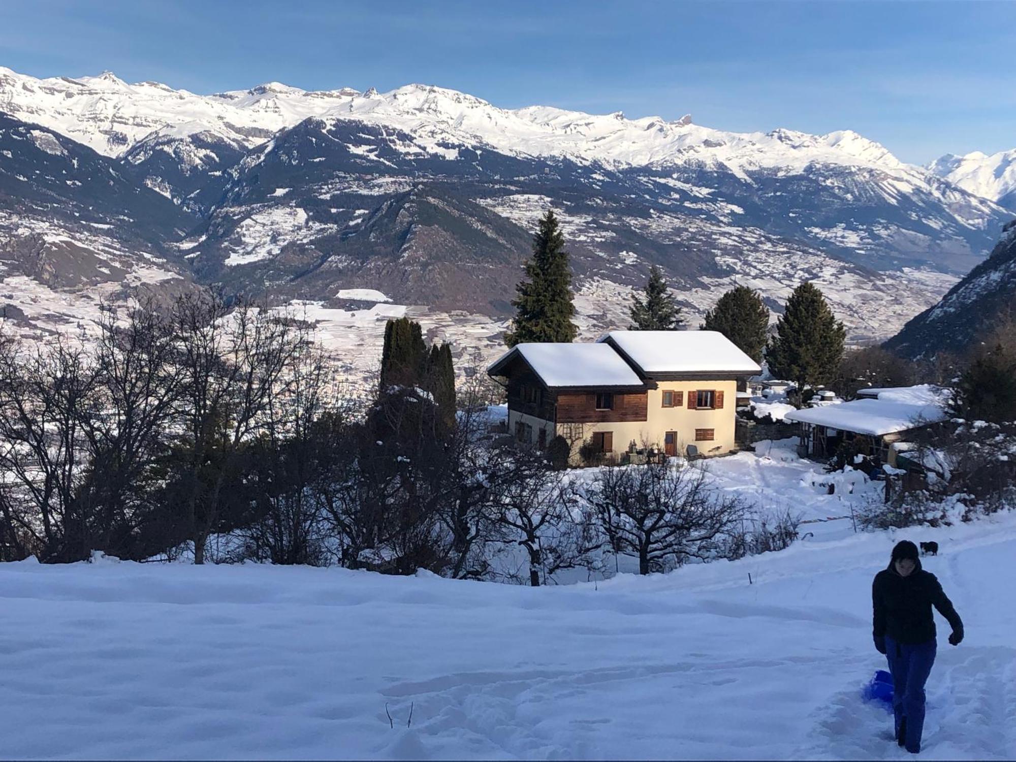 Domaine Bellevie Bnb Vex Dış mekan fotoğraf
