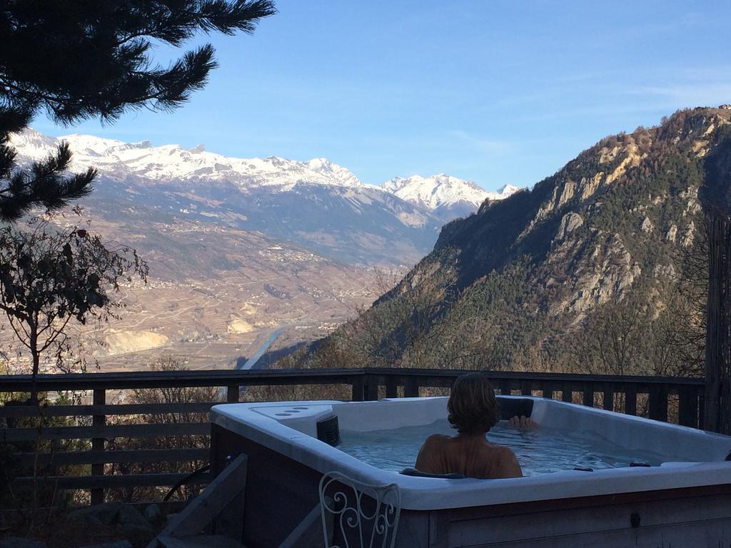 Domaine Bellevie Bnb Vex Dış mekan fotoğraf